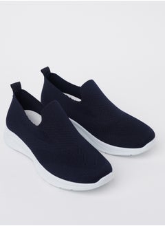 Buy Cobblerz Men's Slip-on Low Top Sneakers BLUE in Saudi Arabia