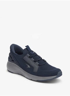 Buy Men Panelled Lace-Up Sports Shoes in Saudi Arabia