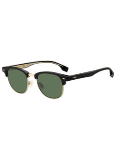 Buy Men Round Sunglasses BOSS 1381/S BLK GOLD 50 in Saudi Arabia