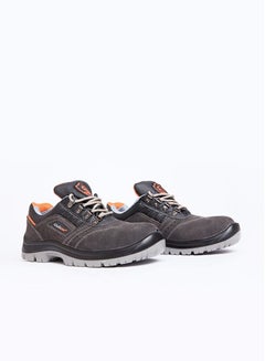 Buy Safety Shoes 20035 Grey Lace up low cut Boot in UAE