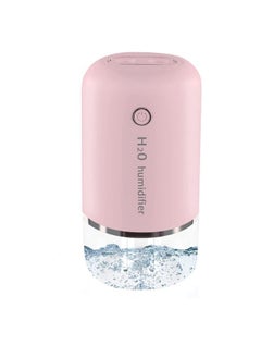 اشتري Padom Cool Mist Humidifier Double Spray 400ml Capacity Quiet Ultrasonic Usb Portable Humidifier with 2 Mist Modes Silent Large Spray Suitable for Bedroom Office And Other Spaces Pink في الامارات