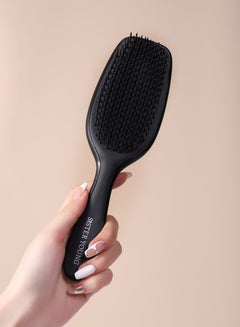 Buy Sister Young AYLA Soft Flexible Bristles Detangler Hair Brush (Black) in UAE