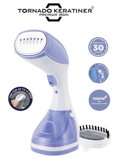 Buy Portable Handheld Garment Steamer 1100 W SG-0050 Blue in Saudi Arabia