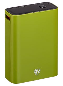 Buy Power Bank 20000mAh USB C Power Delivery 20W USB A Fast Charging QC3.0 5A Green Color in UAE
