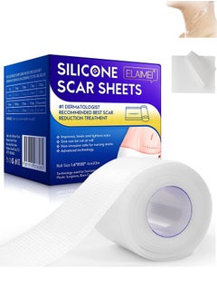 Buy Silicone Scar Sheets 3M *4 cm Soft Silicone Gel Scar Sticker Efficient Beauty Scars Removal in Saudi Arabia