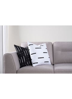 Buy Trivia 2 Piece Cushion Cover Set 45x45 cm in UAE