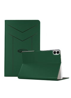 Buy Xiaomi Redmi Pad Pro 12.1 Inch 5G 2024 PU Leather Magnetic Closure Flip Case Cover Dark Green in Saudi Arabia