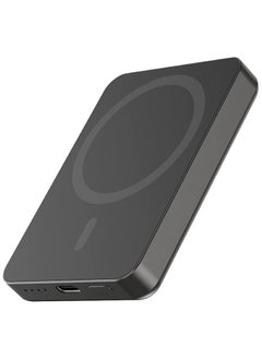 Buy Blupebble Core Pod Mini 15W 5000 mAh Magsafe Wireless Portable Powerbank with USB-C for iPhone 14/13/12 Series in UAE