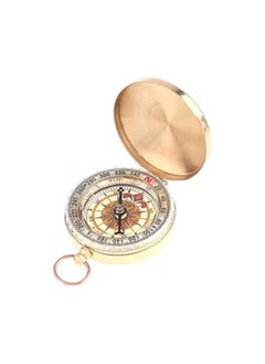 Buy Hiking compass pocket watch designed for adventure  no need for electricity and waterproof luminous ring design not easy to fall off and not easy to lose in UAE