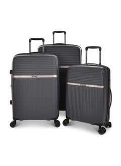 اشتري Track PP Trolley 3Pc Set PP812/3P Navy with size 20/24/28 inch في السعودية