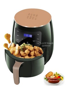 Buy Air Fryer 6L, Digital Air Fryer Touch Screen 360° Hot Air Convection Technology, Temperature and Time Controller, Non stick basket Oil free Use for Frying, Grilling, Roasting, Baking 2400W in UAE