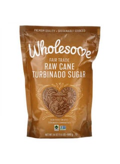 اشتري Wholesome, Raw Cane Turbinado Sugar, 1.5 lb (680 g) في الامارات