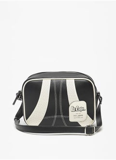 اشتري Women Panelled Crossbody Bag With Adjustable Strap And Zip Closure في الامارات