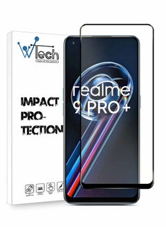 Buy Premium E2E Tempered Glass Full Surface/Glue Screen Protector For Realme 9 Pro+ 5G 2022 Clear in Saudi Arabia