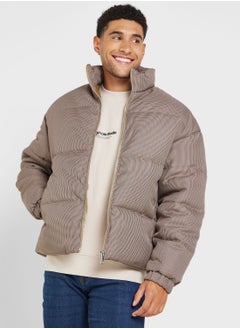 اشتري Zip Through Puffer Jacket في السعودية