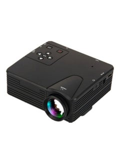 Buy Portable Mini Projector H80 Black in Saudi Arabia