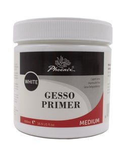 Buy Universal Gesso Primer White 500ml in Saudi Arabia