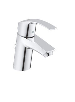 Buy GROHE Bathroom Fixtures, Basin Faucet with Pop-up Waste and Regular Spout, Eurosmart collection Single Lever Basin Mixer, 33265002 in UAE