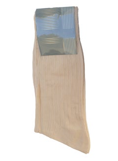 Buy Soft Fabric Striped Mid Calf Socks - Set of 3 in Saudi Arabia