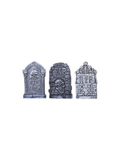 Buy Tombstone 3 pcs Halloween Decoration in UAE