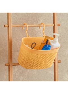 اشتري Knit Multipurpose Storage Basket With Hooks 25.5x16x14 cm في الامارات