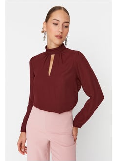 Buy Blouse - Red - Regular fit in Egypt