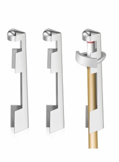 Buy Billiard Cue Clamp 3 Pieces Pool Tip Stainless Steel Stick Repair Kit for Table Tips Accessories in Saudi Arabia