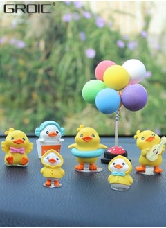 Buy Dashboard Decorations with 6 lovely ducks,Car Decoration Ornaments Auto Interior Decor,Car Dashboard Cute Cartoon Decoraion in Saudi Arabia