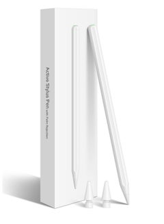 Buy Pencil 2nd Generation with Magnetic Wireless Charging and Tilt Sensitive Palm Rejection Stylus Pen in Saudi Arabia