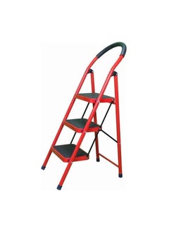 Buy In House Folding Ladder Domestic Light Stepladder Household Combination Multi Function Steps Indoor Outdoor Home 3 Step Red Xl01 3Stepred in UAE