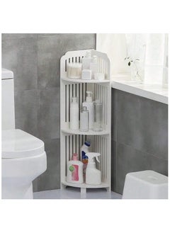 Buy Bathroom Corner Stand Shower Caddy Corner Shelve Sink Organizer Bathroom Shelving Unit Bathroom Storage Organizer Corner Bathroom Stand Display Rack For Bathroom Kitchen in UAE