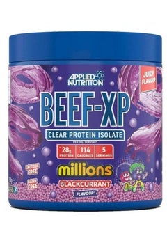 Buy Beef Xp Clear beef protein 28g Protein, 5 Servings, 150g, Millions Blackcurrant in UAE