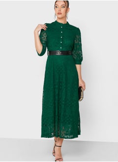 Buy Lace A-Line Dress in UAE