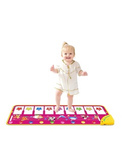 Buy Piano Mat Music Keyboard Game Mat 39.5" Electronic Music Animal Touch Game Blanket Fun Gift Toys in UAE