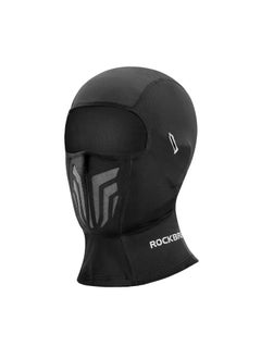 Buy Windproof Face Mask Head Covering With Eyeglass Holes Ice Silk Fabric Breathable Protection For Motorcycle Riding Bike Cycling in Saudi Arabia