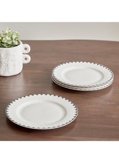 Buy Gusto 4-Piece Appetizer Plate Set 19 x 19 cm in Saudi Arabia