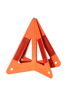 Buy Plastic Triangle Reflective Road Safety - 2 Piece - Foldable Emergency Warning Triangles with High-Visibility Reflective Surface for Vehicle Breakdowns, Roadside Assistance, and Traffic Safety in Saudi Arabia