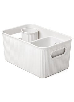 اشتري Tatay Set Tumbler+Storage Baskets 1,5L+5L Baobab Perg.White في الامارات