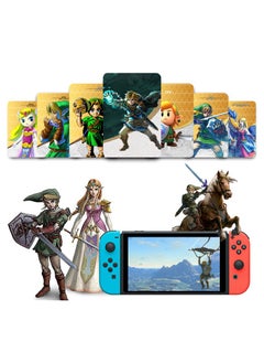 Buy 38 pcs the Legend of Zelda Amiibo mini Card Sensor Card Set Breath of the Wilderness Tears of the Kingdom of Zelda Amiibo Linkage Card in Saudi Arabia