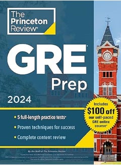 اشتري Princeton Review GRE Prep 2024 في الامارات