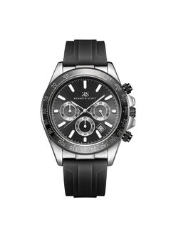 اشتري Kenneth Scott Men's Black Dial Chrono & Multi Function Watch - K23149-SSBB في الامارات