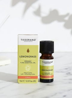 Buy Lemongrass Organic Pure Essential Oil 9ml in UAE