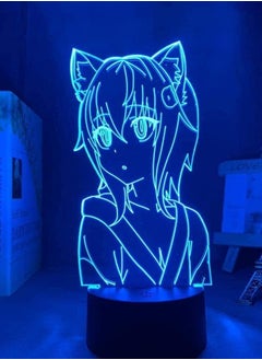 Buy Anime Illusion 3D High School Lamp DxD Toujou Koneko LED for Bedroom Decor Child Evening Anniversary Manga Nightbye Room Remote Control Table in UAE