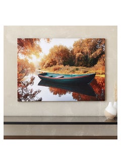 Buy Cera Boat Framed Picture 70 x 50 cm in UAE