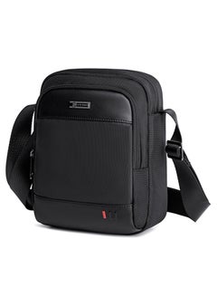 Buy Sling Bag for Men Water Resistant Anti Theft Crossbody Daypack Bag for Travel Office Business K00063 Black in UAE