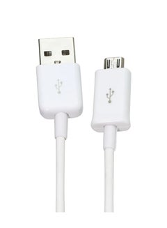 Buy Micro USB Charging and Data Sync Cable White in UAE