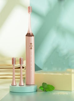 Buy Sonicare Power Toothbrush, Rechargeable Electric Toothbrush with Pressure Sensor（Pink） in Saudi Arabia