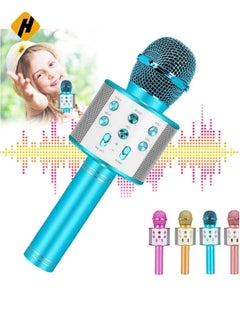 اشتري Bluetooth Karaoke Microphone Wireless,Portable Singing Microphone for Kids Adults,Karaoke Machine for Kids Toys,Birthday Gifts Ideas for 3 4 5 6 7 8 9 10 11 12 Year Old في الامارات