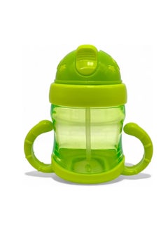 Buy Baby Training Sippy Cup for Baby, Water Bottle for Babies 6 Months, Baby Water Bottle with Soft Silicone Spout, BPA Free 200ml Plastic Drinking Bottle with Handle in Egypt