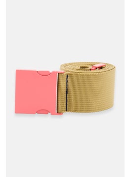 اشتري Men Textured Belt, Tan في السعودية